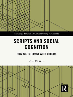 cover image of Scripts and Social Cognition